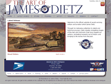 Tablet Screenshot of jamesdietz.com